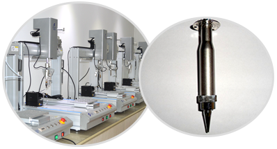 我公司自动焊锡设备核心部件采用德国原装进口产品